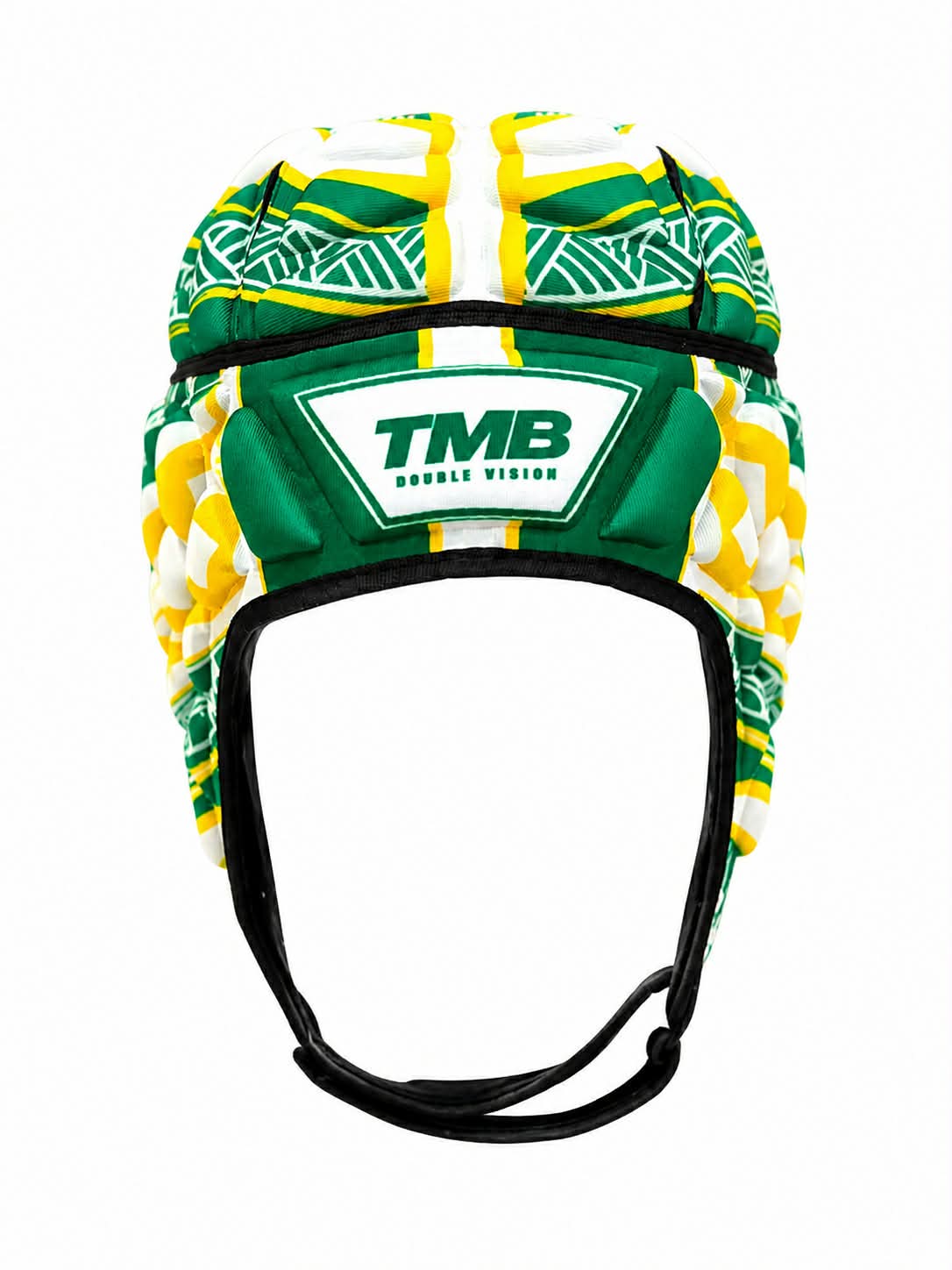 Polynesian Mangopare Head Gear – Green, Yellow & White 🟢🟡⚪️