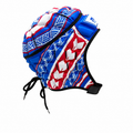 Polynesian Mangopare Head Gear – Blue & Red 🔵🔴⚪️