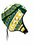 Polynesian Mangopare Head Gear – Green, Yellow & White 🟢🟡⚪️