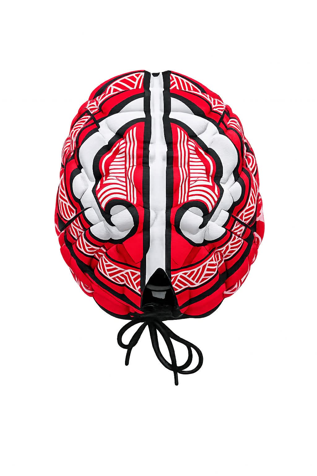 Polynesian Mangopare Head Gear – Red, Black & White ⚫️🔴⚪️
