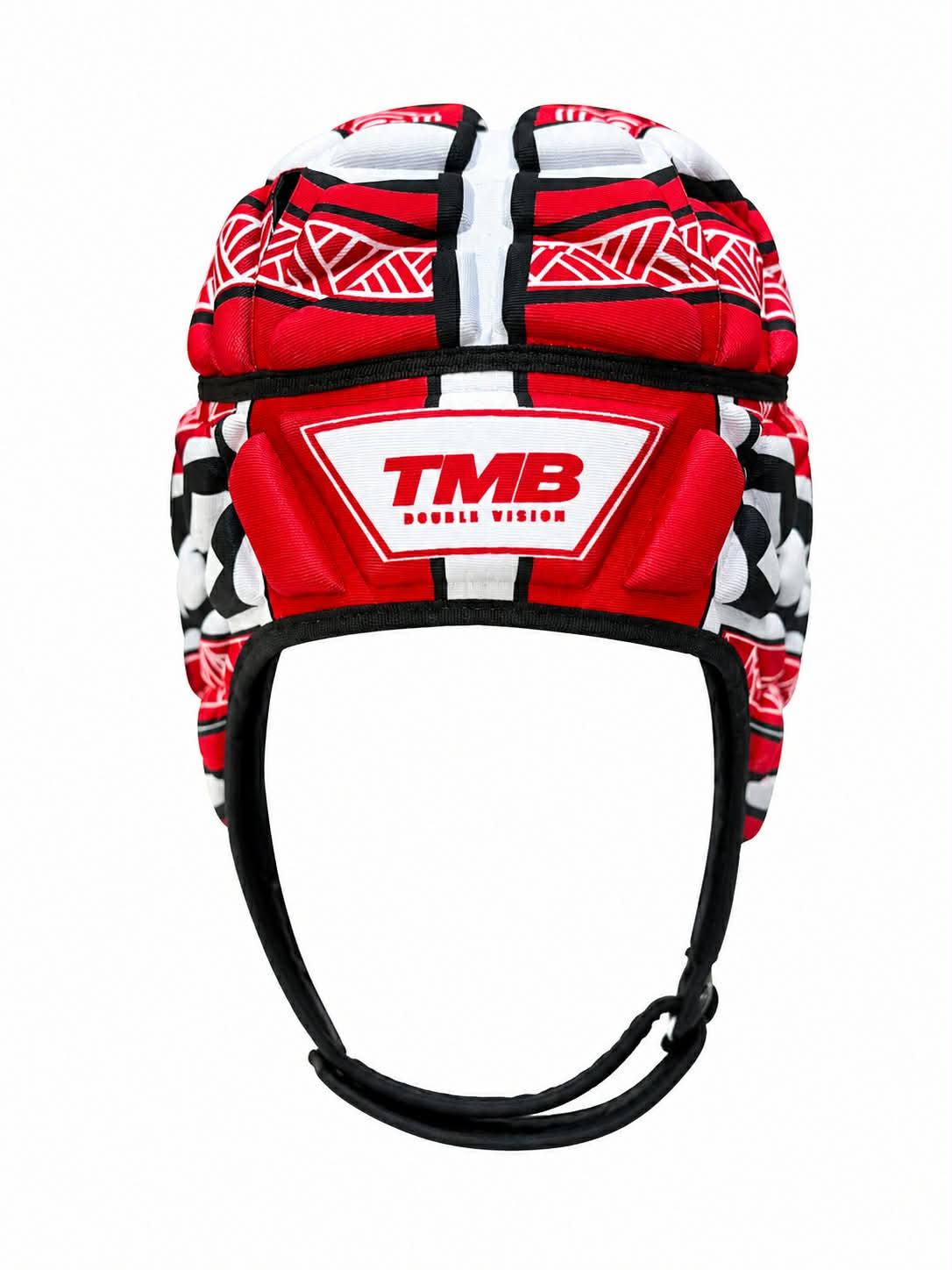 Polynesian Mangopare Head Gear – Red, Black & White ⚫️🔴⚪️