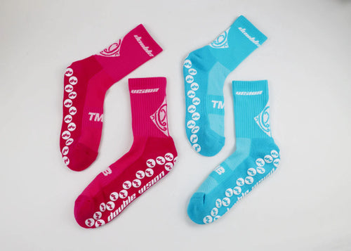 Sky Blue Colorway TMB Double Vision Whai Grip Socks