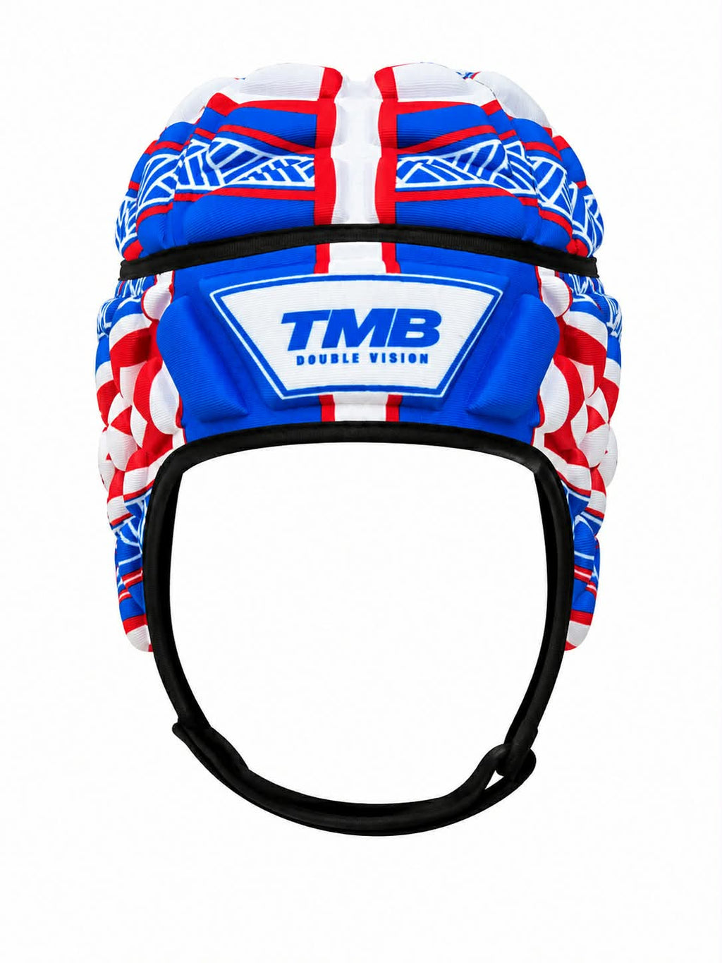Polynesian Mangopare Head Gear – Blue & Red 🔵🔴⚪️