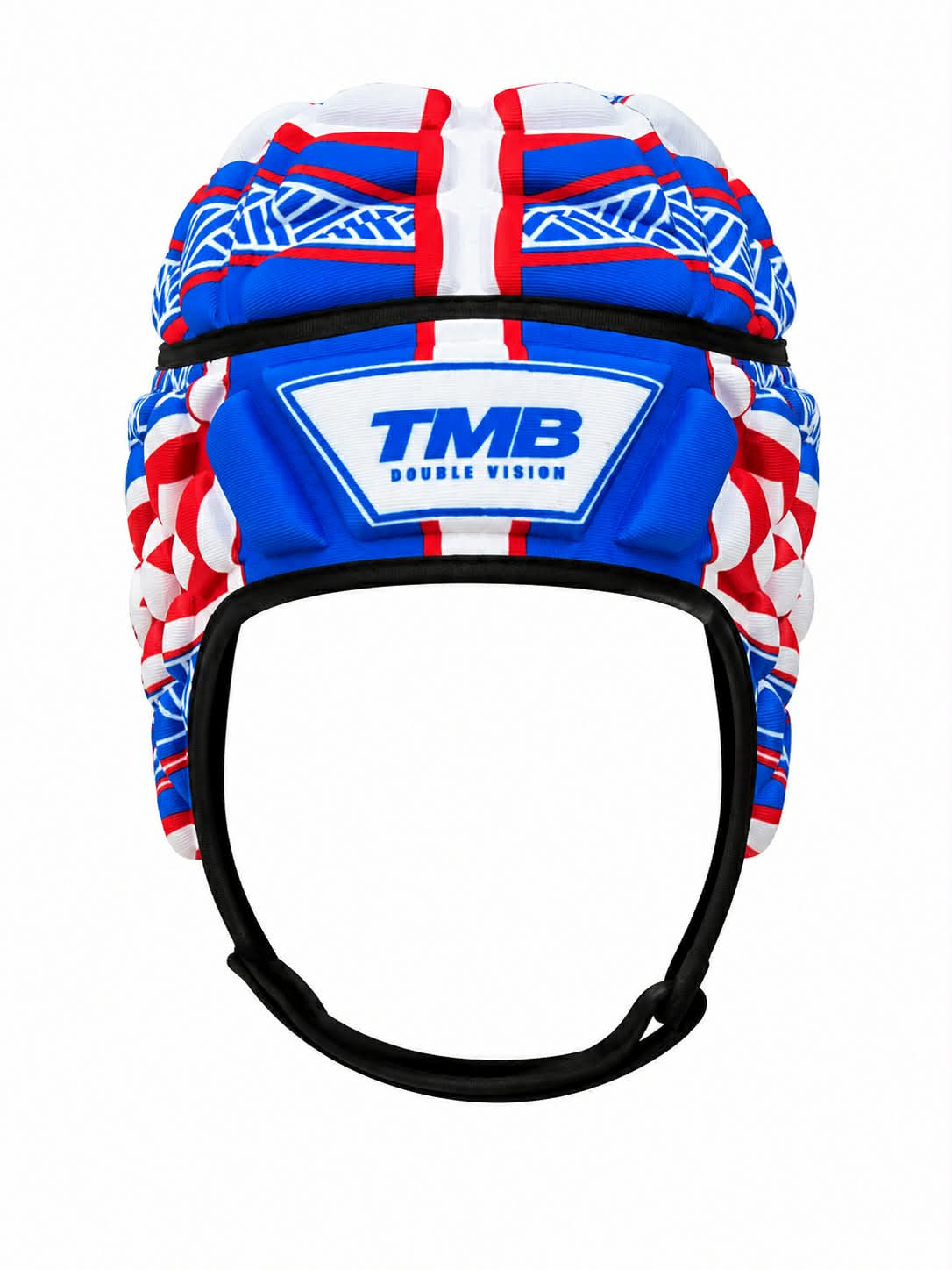 Polynesian Mangopare Head Gear – Blue & Red 🔵🔴⚪️