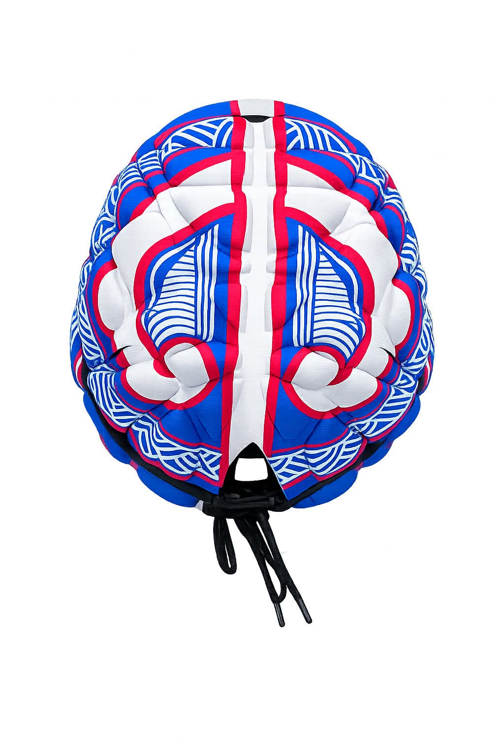 Polynesian Mangopare Head Gear – Blue & Red 🔵🔴⚪️
