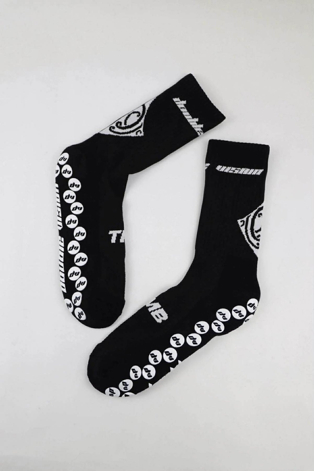 Black Colorway TMB Double Vision Whai Grip Socks