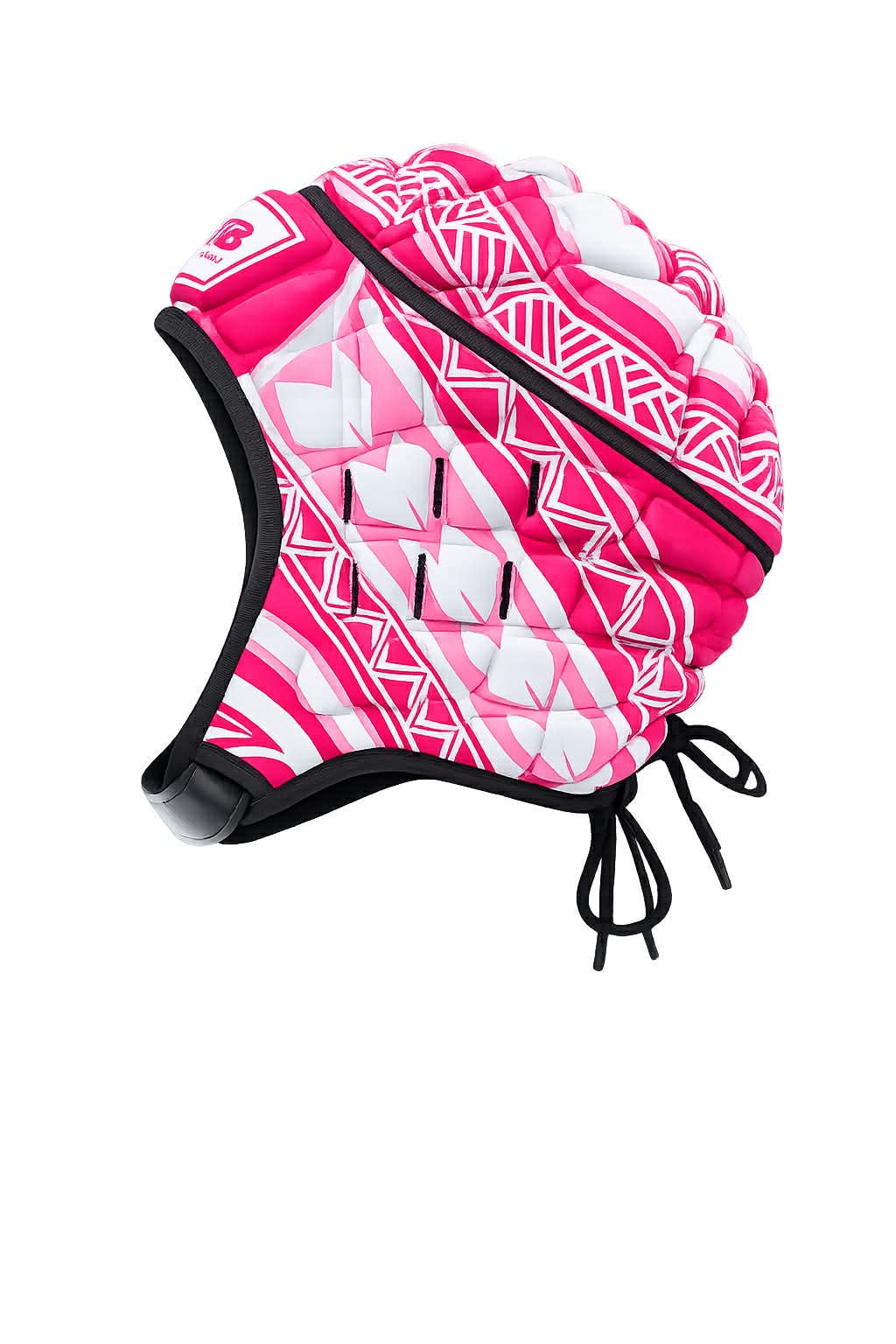 Polynesian Mangopare Head Gear – Pink & White 🩷🤍