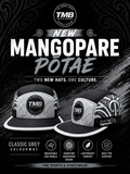 ⚪🖤 Classic Grey Mangopare Pōtae