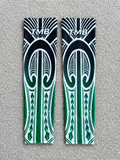 Green, Black & White Arm Sleeve
