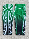 Green, Black & White Calf Skin