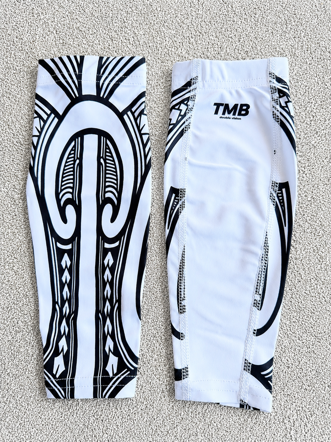 White & Black Calf Skin