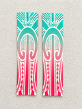 Mint, Pink & White Mangopare Arm Sleeves