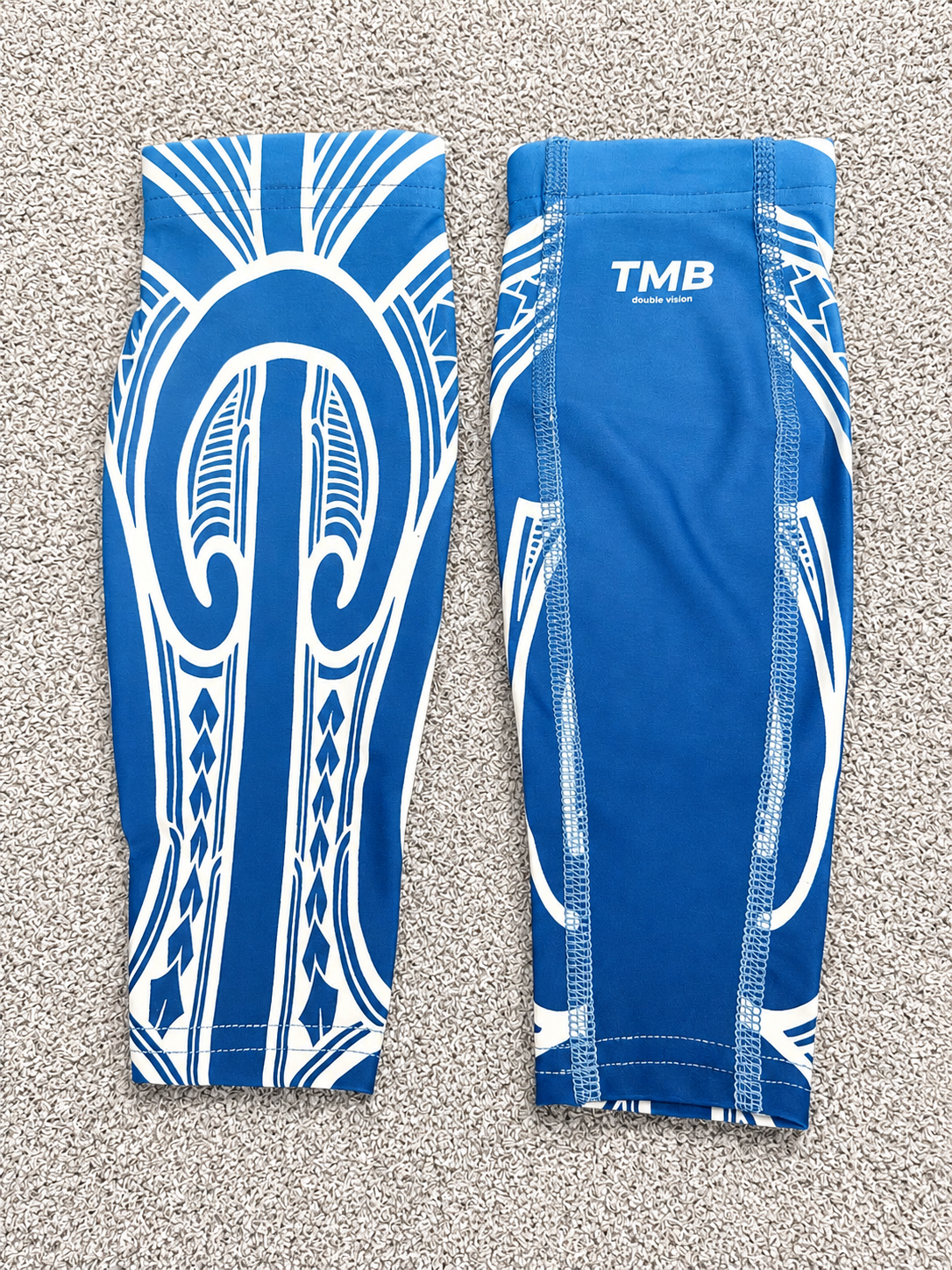 Blue & White Calf Skin